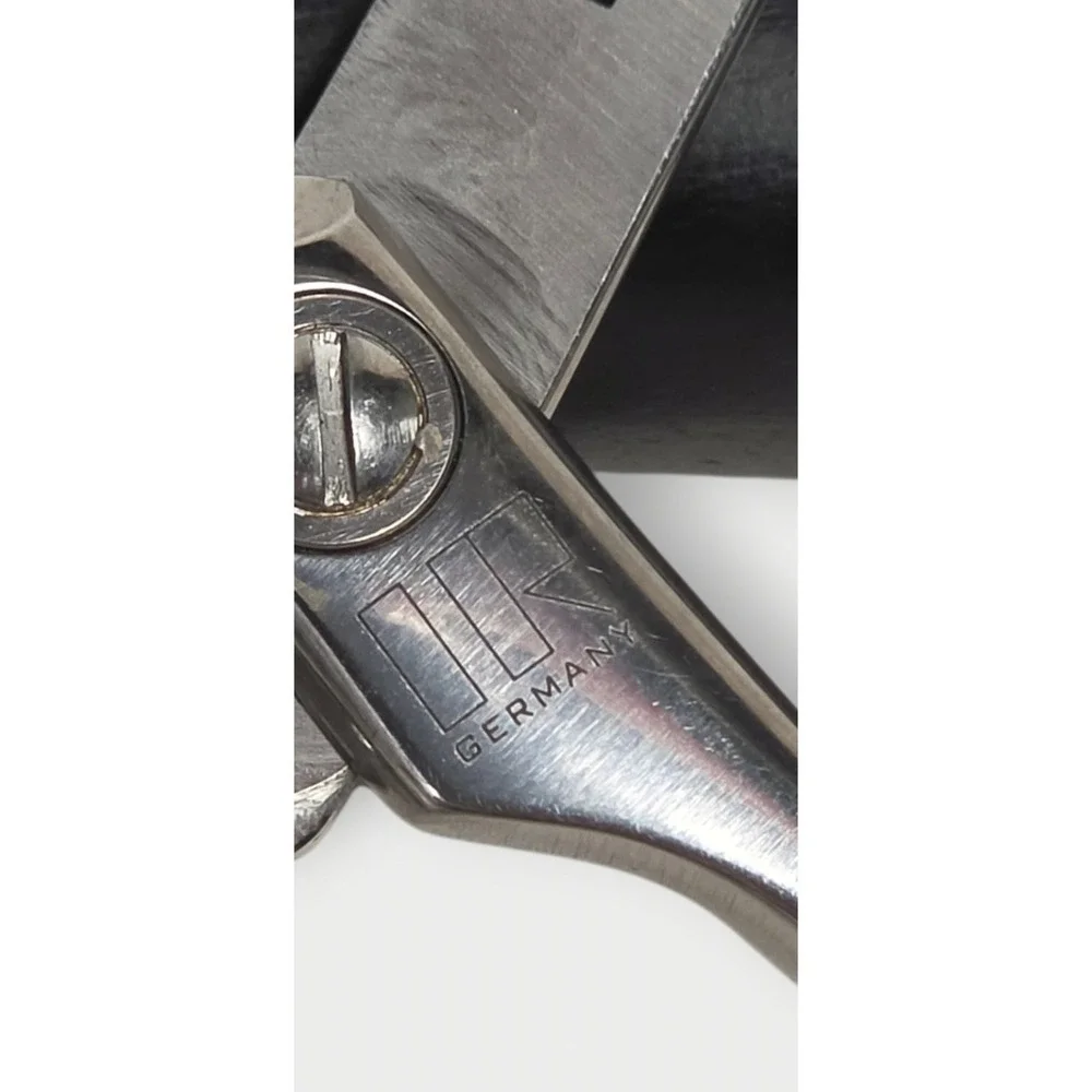 IR Germany 5 Tooth Texturizing Thinning Shears Scissors Case‎ chunking texture